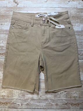 Dollhouse Beige/Tan Bermuda Shorts Various sizes available 8 1/2 length shorts
